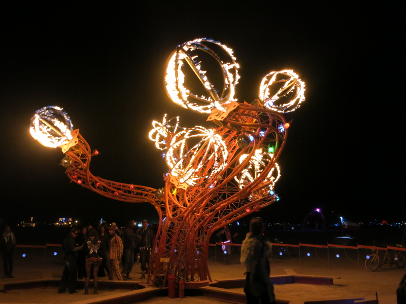 Illustration for article titled It was the biggest Burning Man ever, and this is what I saw there